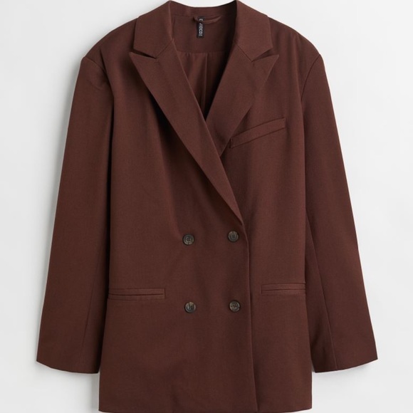 Oversized brown blazer - Picture 1 of 2